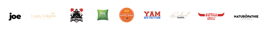 Les logos des partenaires d'Uniteed Media