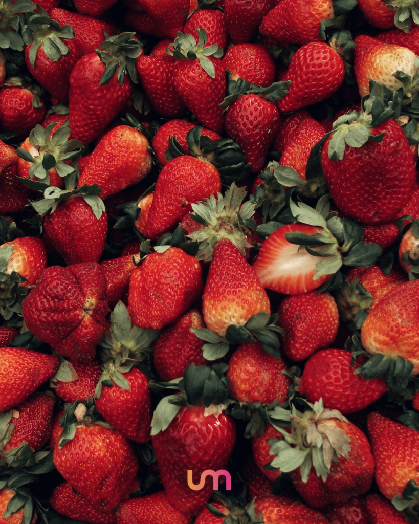 Inspiration photo et légende Instagram : fraises